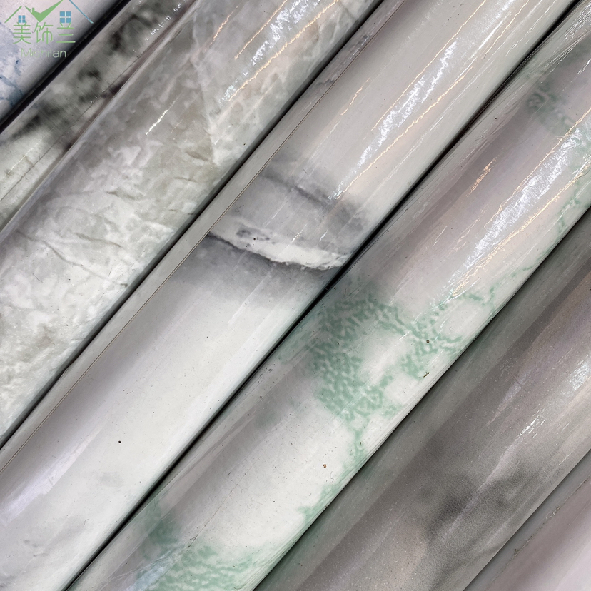 厨房防油神器自粘贴纸耐高温灶台油烟机墙面墙壁大理石纹贴纸详情7