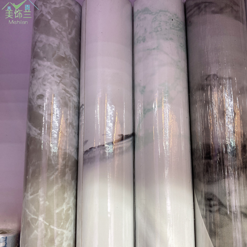 厨房防油神器自粘贴纸耐高温灶台油烟机墙面墙壁大理石纹贴纸详情5
