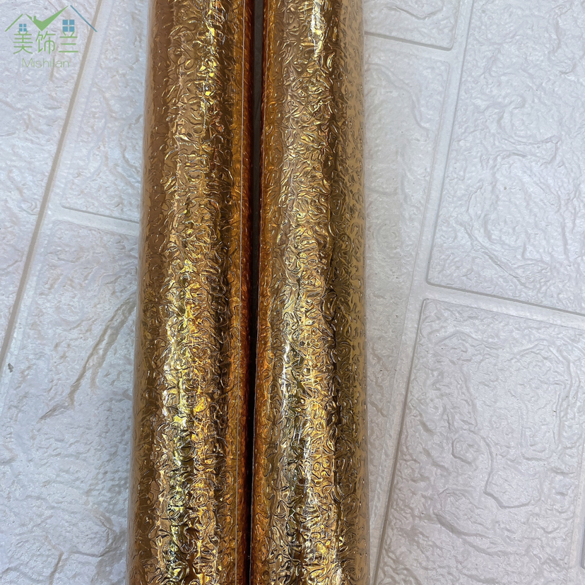 厨房金箔防油贴纸自粘防水防潮耐高温灶台油烟机墙面墙壁贴详情6