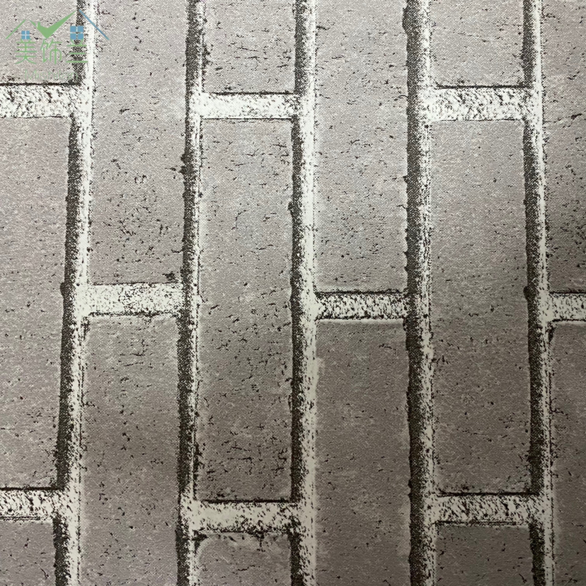 非自粘砖纹墙壁纸简约3d非自粘壁纸卧室背景墙温馨自贴无纺墙纸详情5