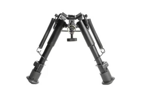 metal 6-9 inch telescopic tactical two-legged frame， with m-rail adapter