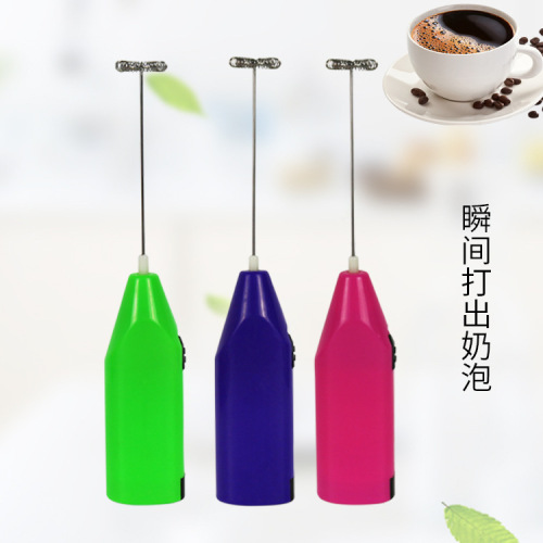 Factory Direct Supply New Egg Beater Handheld Electric Milk Frother Goat Milk Coffee Blender Milk Frother Electric Blender 
