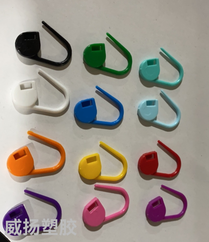 [manufacturer] mark buckle diy wool knitting tool candy color 1000/bag plastic small buckle