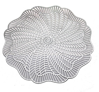 餐垫隔热餐桌垫子防烫镂空蝴蝶PVC欧式家用锅垫西餐碗杯垫耐热防详情8