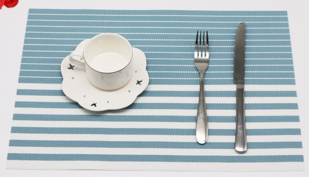 餐垫隔热餐桌垫子编织防水油PVC欧式家用锅垫西餐碗杯垫耐热防烫详情5