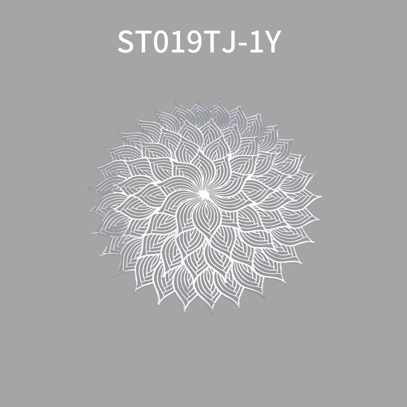 餐垫隔热餐桌垫子防烫镂空蝴蝶PVC欧式家用锅垫西餐碗杯垫耐热防详情7