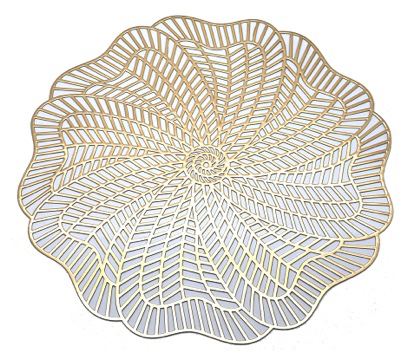 餐垫隔热餐桌垫子防烫镂空蝴蝶PVC欧式家用锅垫西餐碗杯垫耐热防详情9