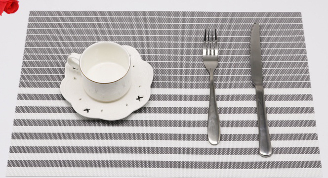 餐垫隔热餐桌垫子编织防水油PVC欧式家用锅垫西餐碗杯垫耐热防烫详情4