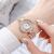 New Fashion Quicksand Ball Rhinestone Women's Watch Full Diamond Steel Strap Bracelet Light Luxury Watch