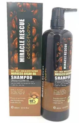 morocco fruit essential oil essence shampoo multi-effect repair and softness improve frizz fluffy 900ml foreign trade exclusive