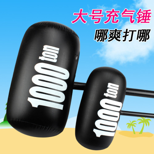 inflatable hammer inflatable toy printing inflatable 1000 kilotons hammer can be made logo large kilotons hammer wholesale
