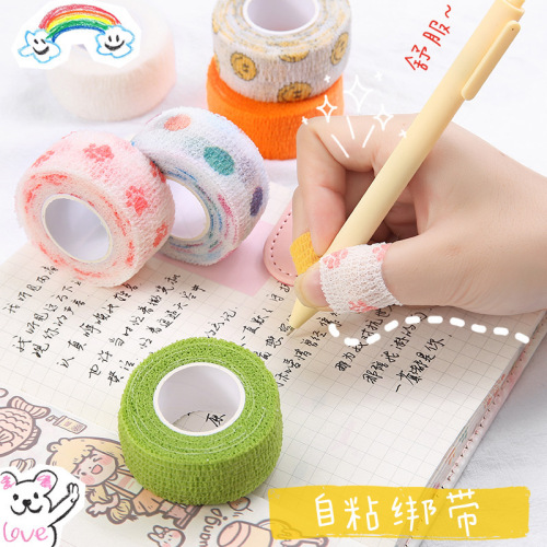 finger bandage student cute combination writing finger protector anti-wear hand tape cartoon anti-wear anti-cocoon self-adhesive finger protector