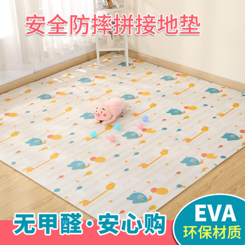 xinsheng foam mat splicing cartoon mat one-piece delivery eva household children crawling mat wholesale 60 thickened