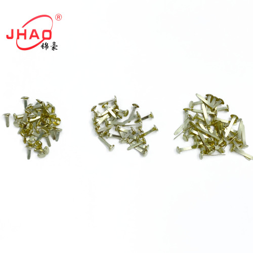 Multiple Specifications Two-Foot Nail Children‘s Beauty Labor DIY Material Nail Nail Golden， round Two-Foot Nail Rivet 
