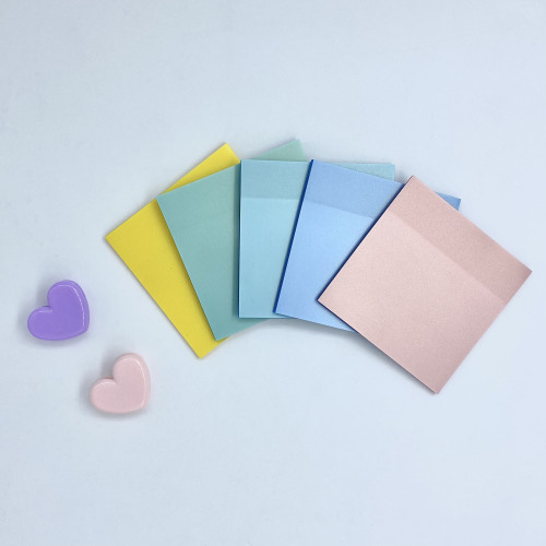 transparent sticky note pet note paper color perspective sticker colorful n times note note note book office stationery marker sticker