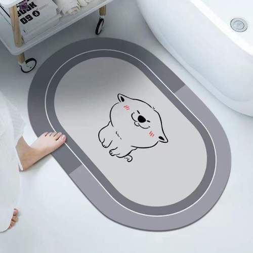 manufacturer wholesale household diatom mud floor mat entrance door mat corridor toilet entrance non-slip mat bedroom carpet