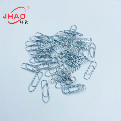 wholesale paper clip nickel-plated paper clip triangle folded angle boat type paper clip nickel-plated paper clip office office supplies