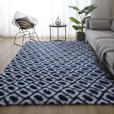 地毯客廳床邊后現代雜色長方形滿鋪床邊房間現代簡約地墊