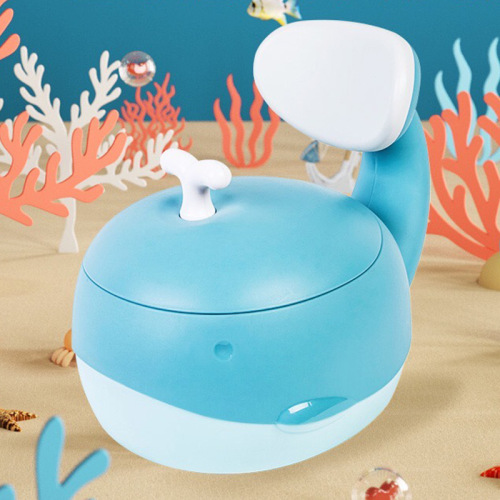 Factory Sales Baby Dancing Whale Toilet Baby Cartoon Cute Urinal Potty Toilet Basin