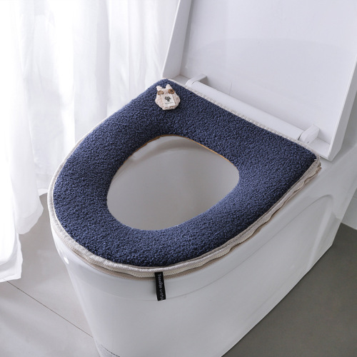 2597 cute toilet seat teddy velvet toilet seat cushion zipper toilet seat cover toilet seat cover washer
