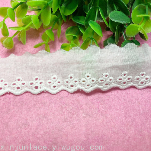 lace cotton lace embroidery lace hollow lace factory direct sales