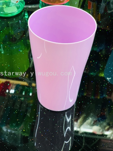juice cup washing cup plastic water cup transparent plastic cup cartoon plastic cup mixed color plastic cup