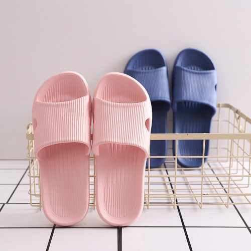 Summer New Home Eva Bathroom Slippers Women‘s Indoor Hotel Couple Bath Home Soft Bottom Slippers Men 