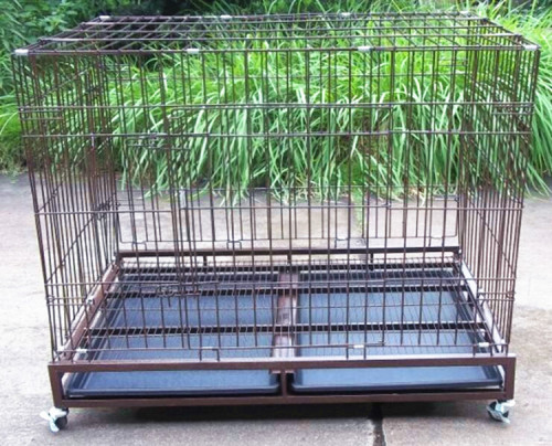 Wholesale Baojie High-End Pet Dog Cage Assembly Cage Wire Cage Bold Pet Cage