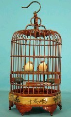supply high-grade wooden birdcage. bamboo bird cage （figure） iron birdcage wholesale