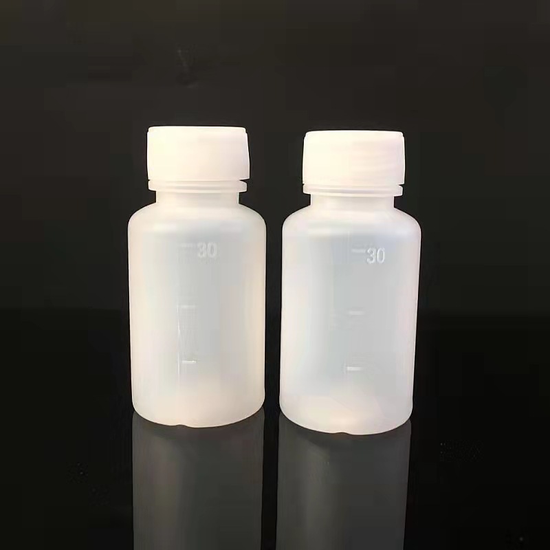 多刻升塑料瓶液体分装瓶水剂塑料包装小瓶刻度瓶带盖防漏详情2