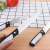 309 SST Fruit Knife 2 Yuan Shop Family Stall Supermarket Black and White Handle Fruit Knife Wholesale