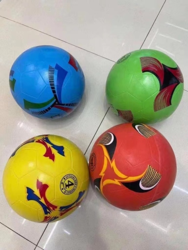 Factory Direct Sales No. 4 No. 5 Glossy Rubber Football Cheap Football Foreign Trade Football Wholesale