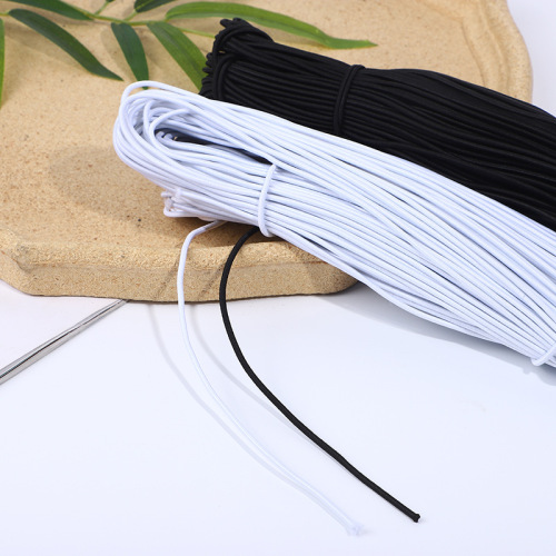 Factory Direct Supply Latex Sketch Rope， Elastic String， round Elastic Band 3mm Elastic String