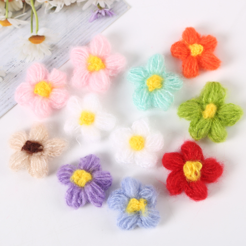 4cm Size Handmade Flower DIY Handmade Jewelry Clothing Shoes Accessories Accessories Color Hair Accessories Material