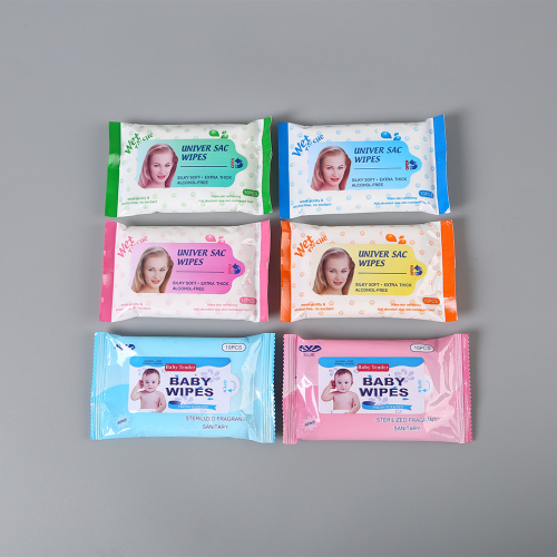 75 alcohol wipes 10-piece student portable disinfection wipes disposable sanitary cleaning wipes