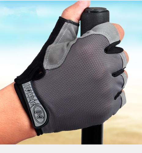 Car Knight Gloves Men‘s and Women‘s Fitness Sports Breathable Summer Racing Bicycle Sun Protection Half Finger Thin Mountaineering Outdoor