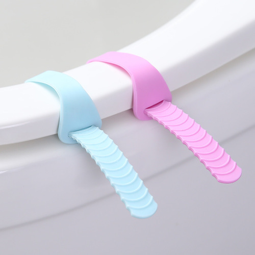 silicone toilet lid lifter toilet lid uncovering handle open toilet lid sanitary handle single strip