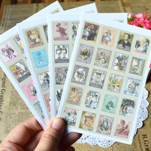 the little prince okey tina stamp theme postcard korean stickers diary stickers 80 pieces into multiple options