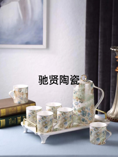 High-Grade Ceramic Tea Set Teapot Cup Daily Necessities Gifts 