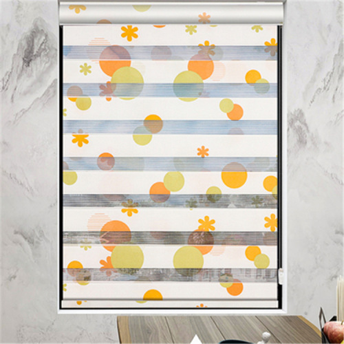 printed soft gauze curtain bedroom children‘s room sunshade soft gauze curtain office electric remote control soft gauze curtain