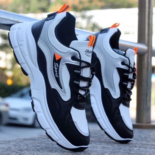 sneakers men‘s shoes spring new running shoes men‘s casual shoes non-slip deodorant retro daddy shoes tide