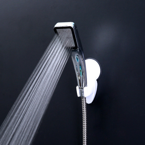 shower head square hand-held water-saving shower head 300-hole pressurized shower head