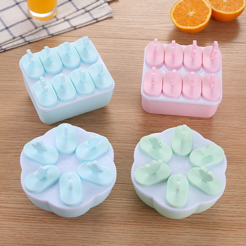 summer combination plastic ice tray popsicle mold new ice box popsicle ice cream with lid ice cream mold