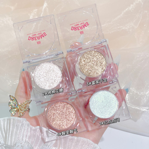makeup xixi stars bright and brightening highlight eyeshadow pearlescent broken diamond shiny crystal cowherd flat replacement