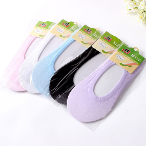 Korean New Women‘s Boat Socks 30D Nylon low Cut Low Cut Socks Ultra-Thin Breathable Women‘s Floor Socks Foreign Trade Invisible Socks