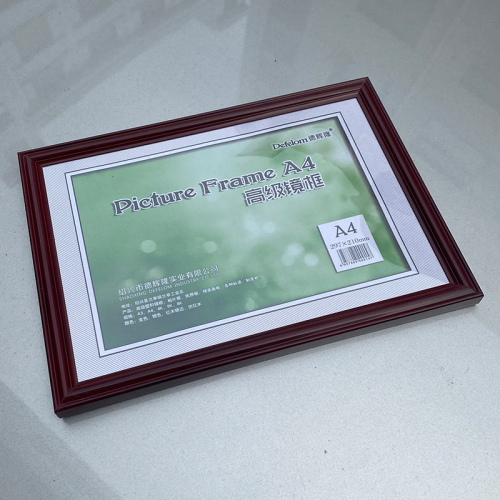 A3a4 Business License Frame Gold Silver Advanced Frame Wall-Mounted License Protection Frame License Frame Wholesale 