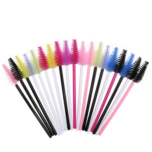 factory wholesale single disposable miniature water drop big head mascara brush color eyelash stick