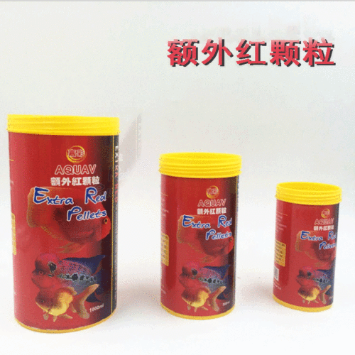 baojie wholesale fish feed extra red particles extra red pellet small fish food granular fish food