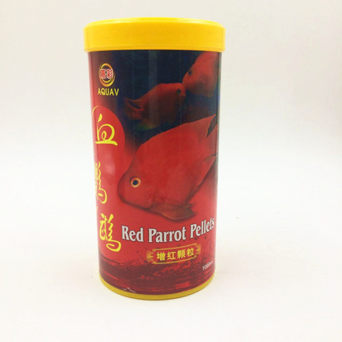 wholesale baojie red parrot pellet blood parrot red particles small fish feed fish food
