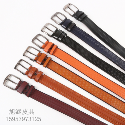 fashion retro belt all-matching jeans with fashion simple korean pin buckle belt practical belt decorative retro